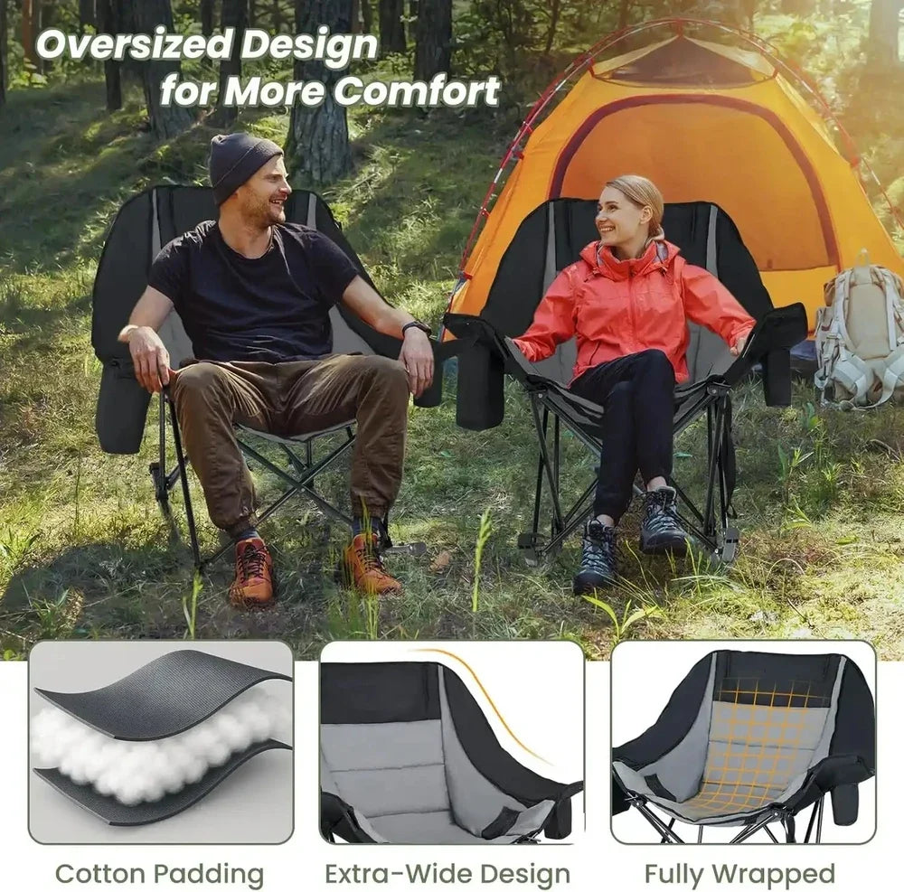 Portable Folding Leisure Rocking Chair