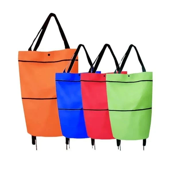 Foldable Rolling Shopping Cart
