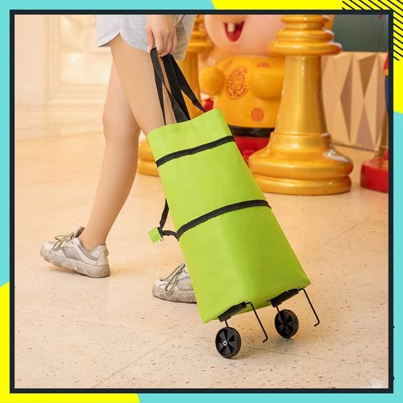 Foldable Rolling Shopping Cart