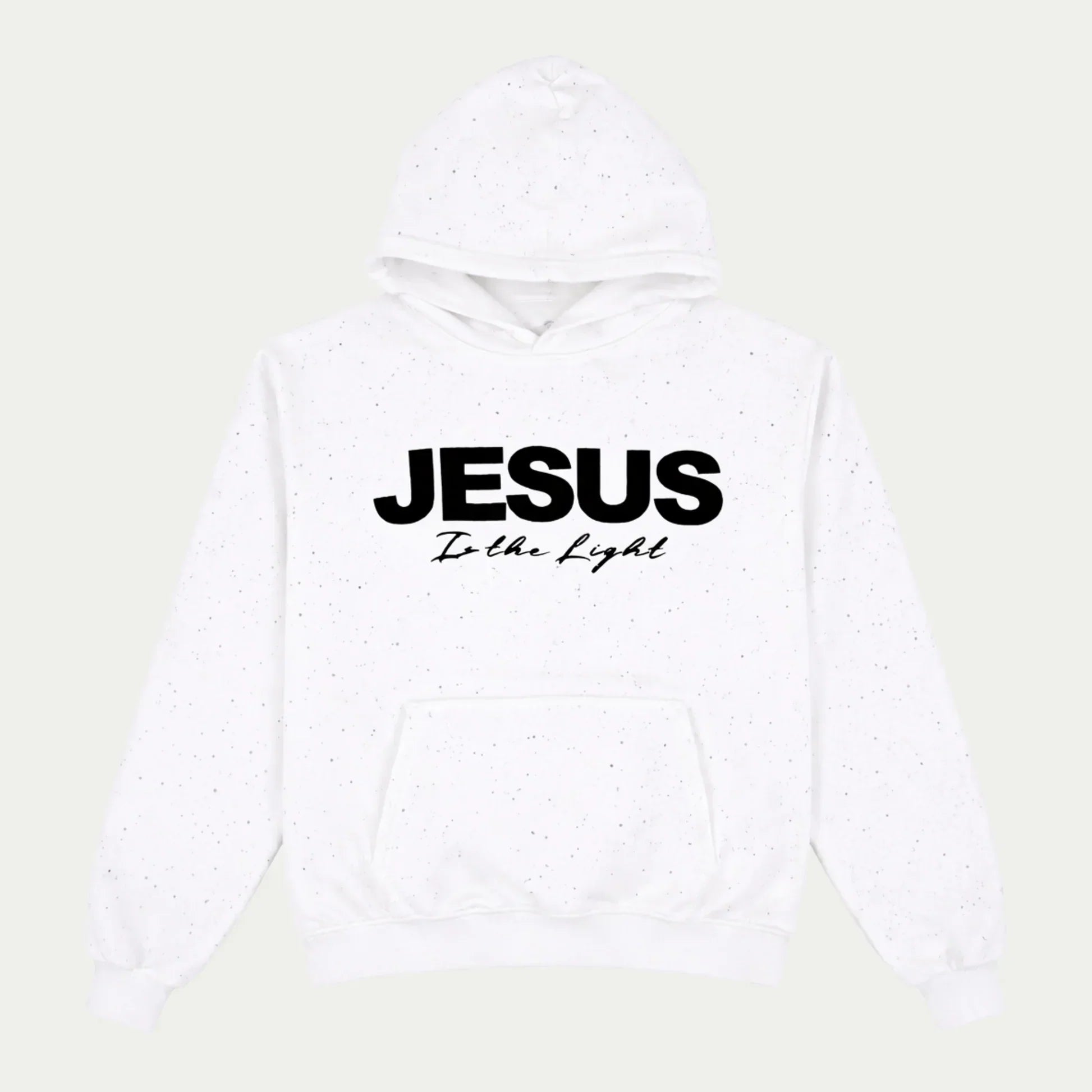 Jesus is The Light Rhinestone Hoodie
