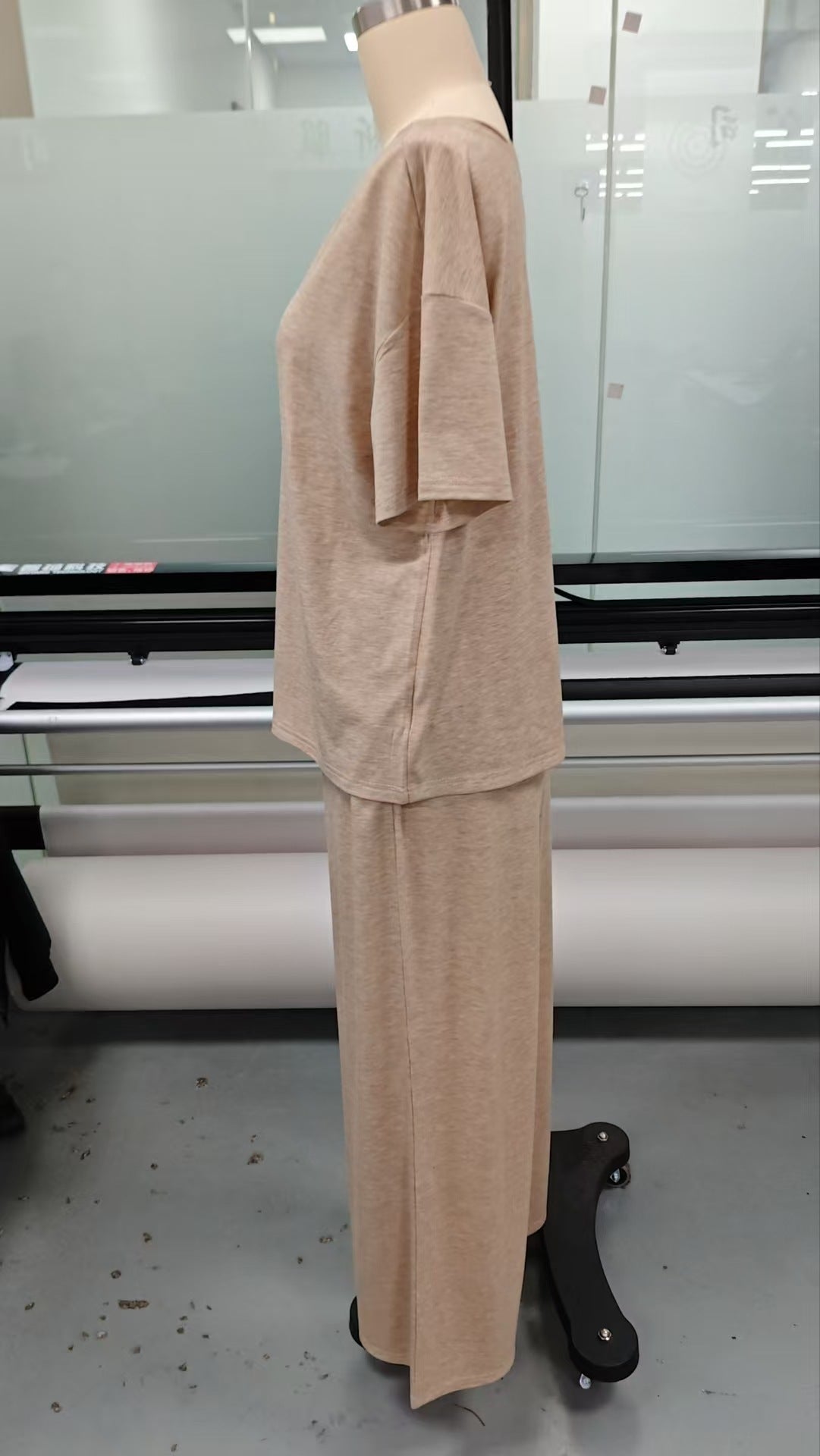 Off-Shoulder Luxe Loungewear Set